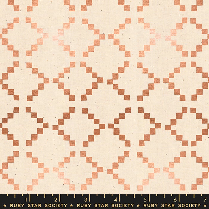 Golden Hour Tile Copper Metallic Ruby Star Society Needlecraft Cottage